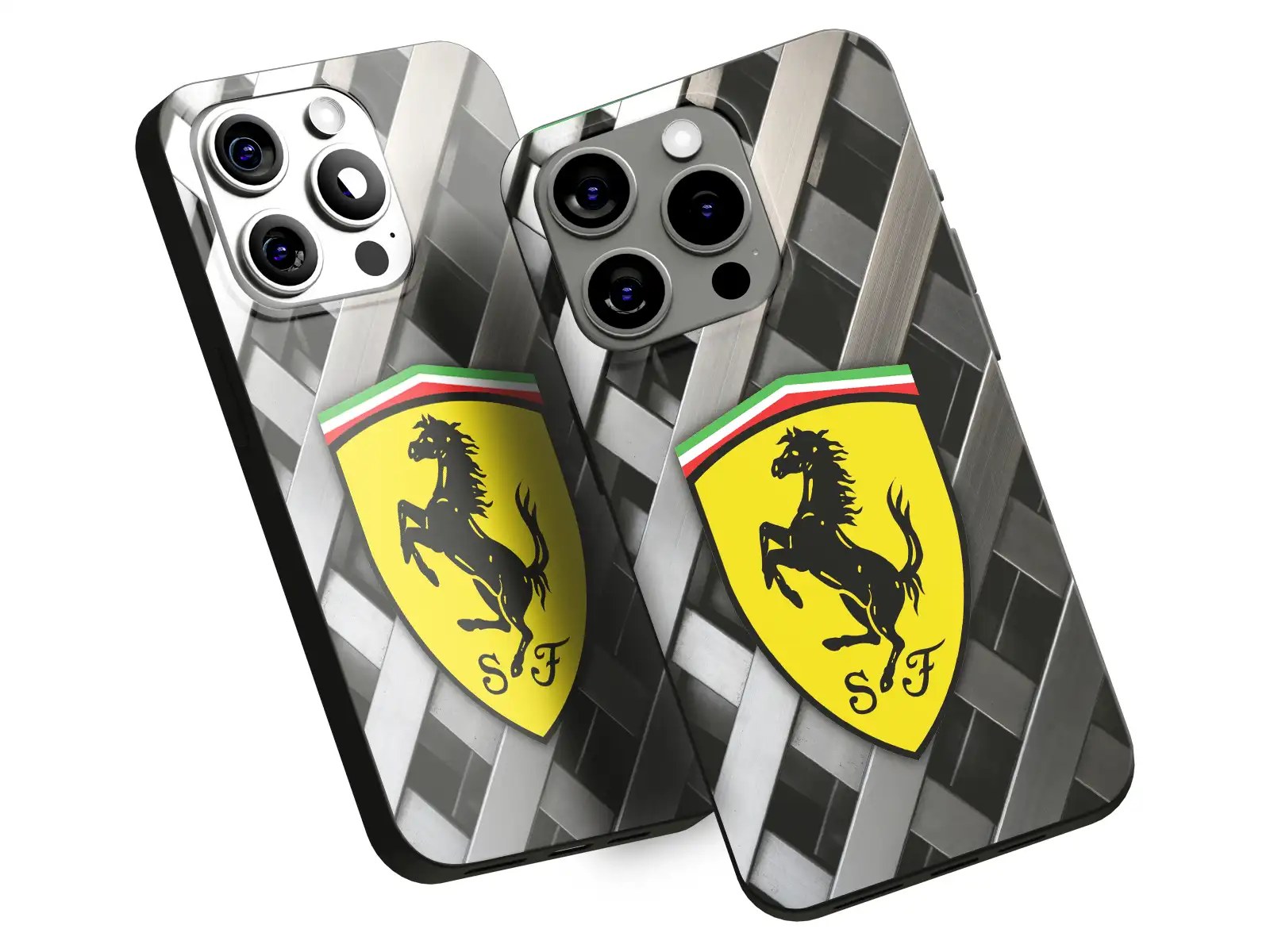 Ferrari Coque Silicone Smartphone Look Standard Classique